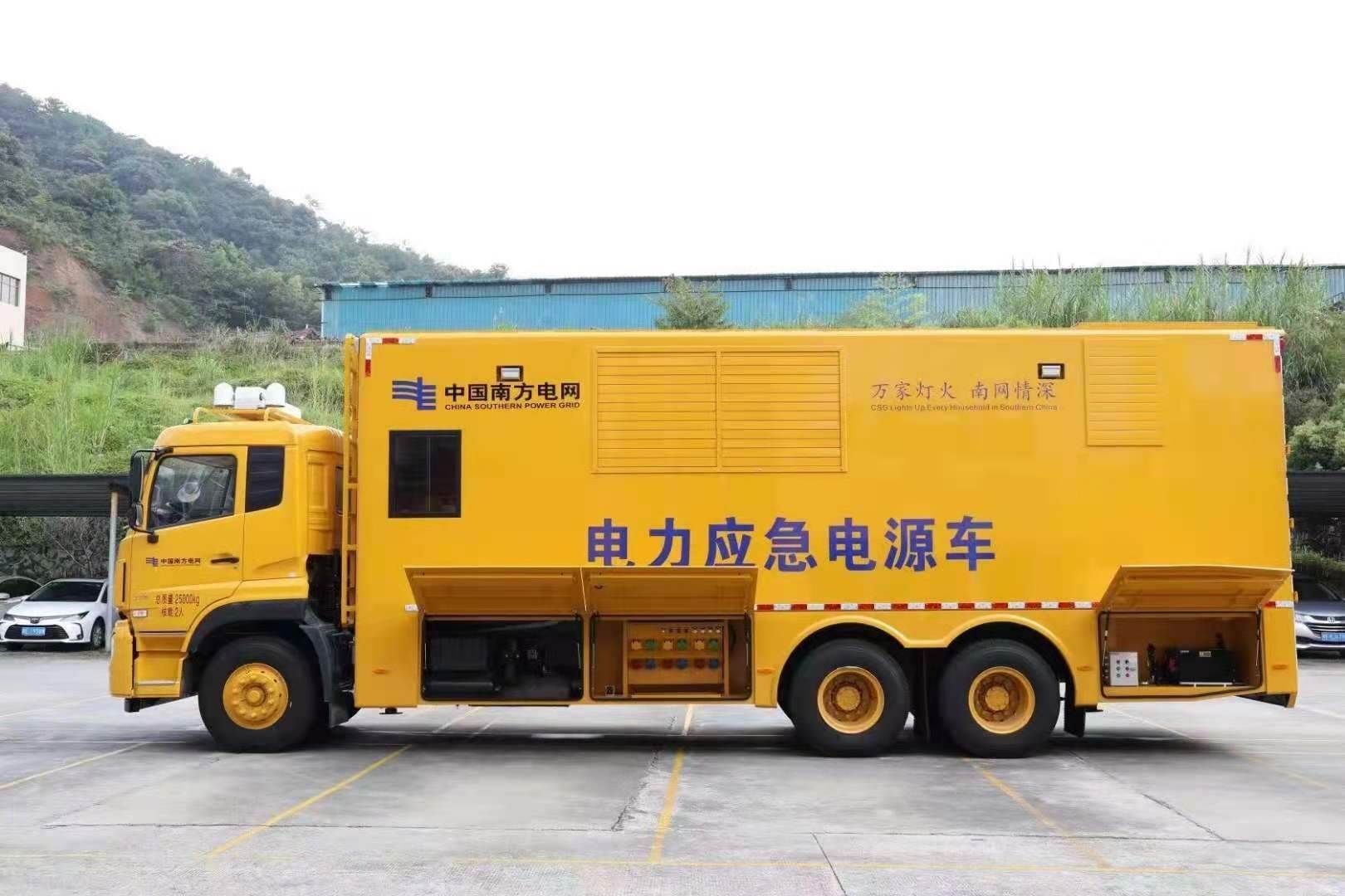 信丰安康大型柴油发电机发电车UPS电源出租租赁